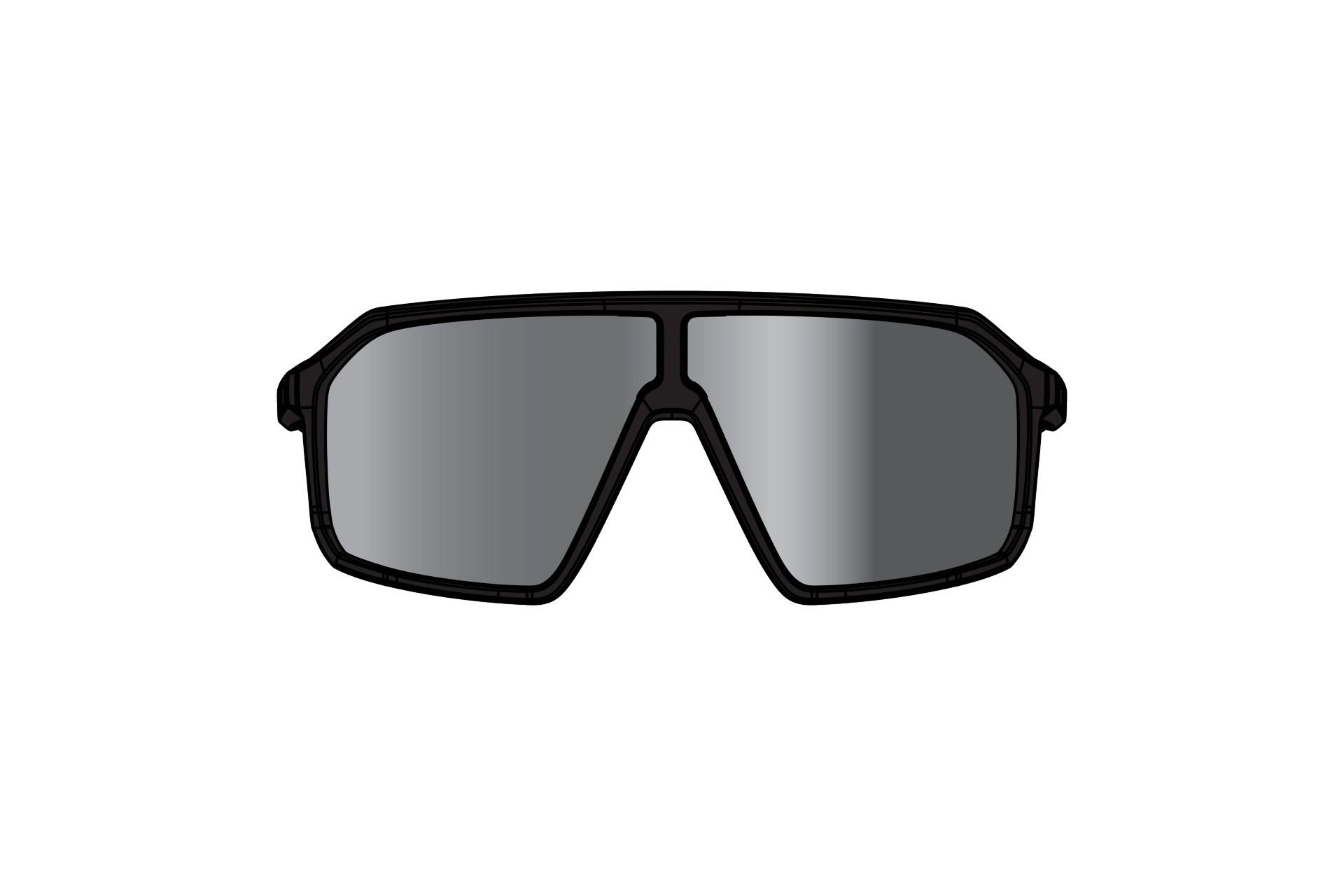 Endura Mullet Brille - Schwarz