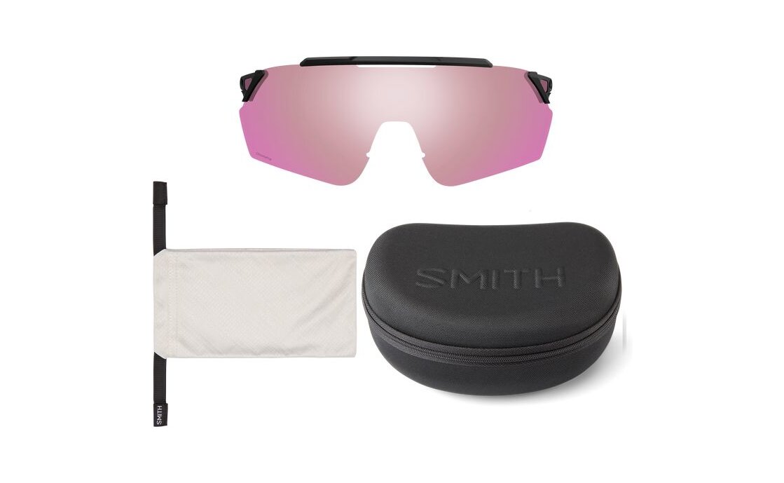 Smith Ruckus Matte Black - ChromaPop Opal Mirror
