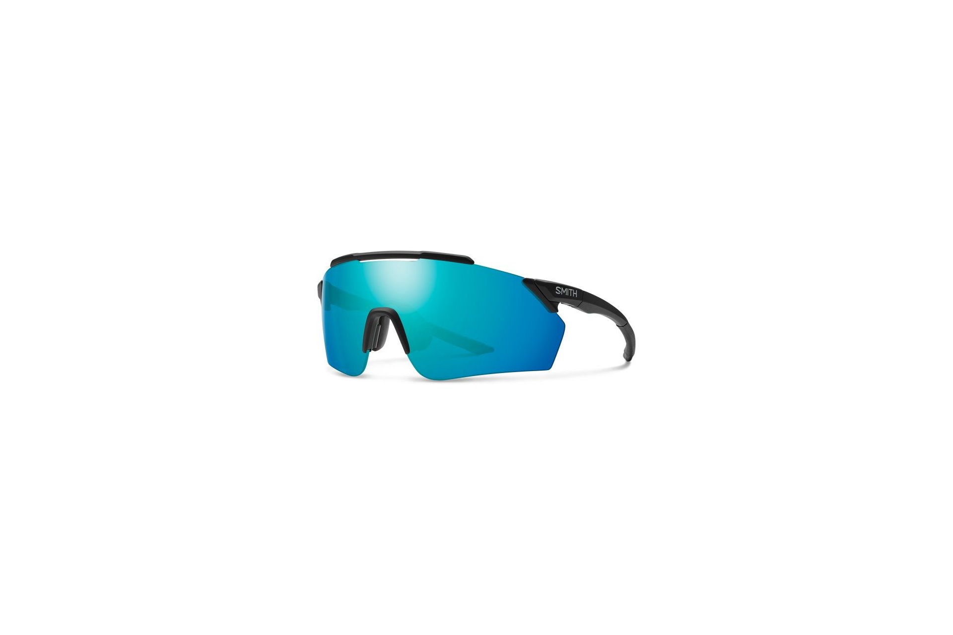 Smith Ruckus Matte Black - ChromaPop Opal Mirror