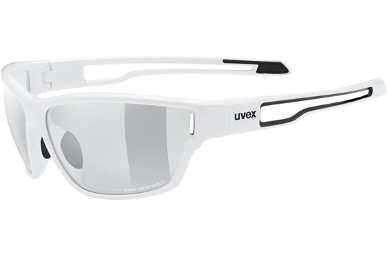 Uvex - Sport-Sonnenbrillen - Uvex Sportstyle 806 V White / Smoke