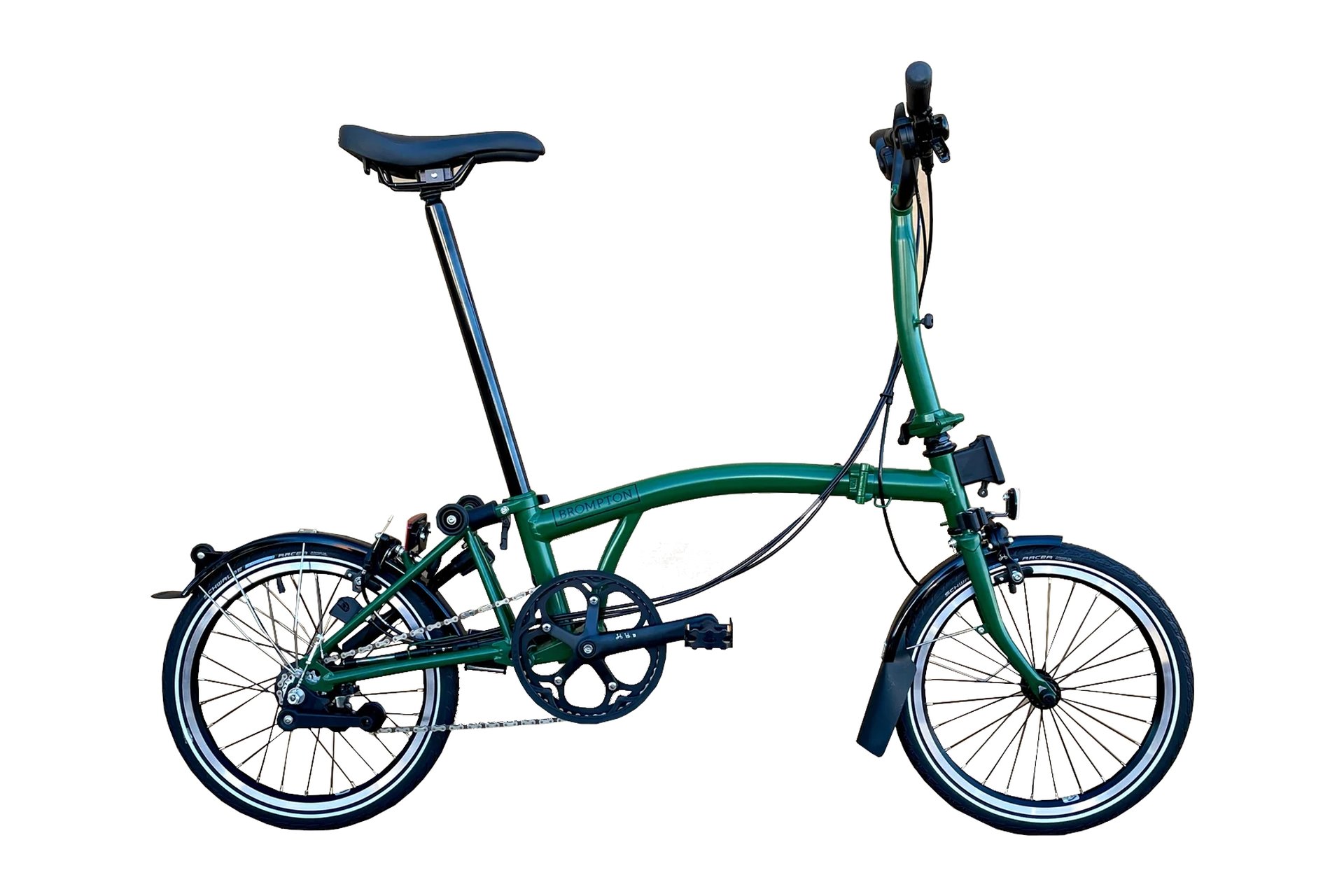 Brompton C Line Explore Black Edition - 16 Zoll - Faltrahmen - 2025