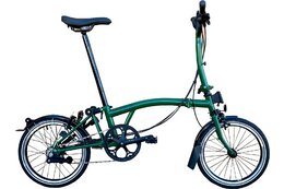 Unisex - Faltrad-Klapprad - Brompton C Line Explore Black Edition - 16 Zoll - Faltrahmen - 2026