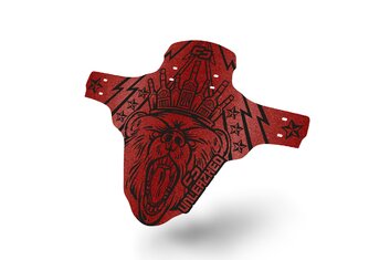 Vorne - MTB Schutzbleche - Unleazhed Unsplash M01 Mudguard Design Skin small
