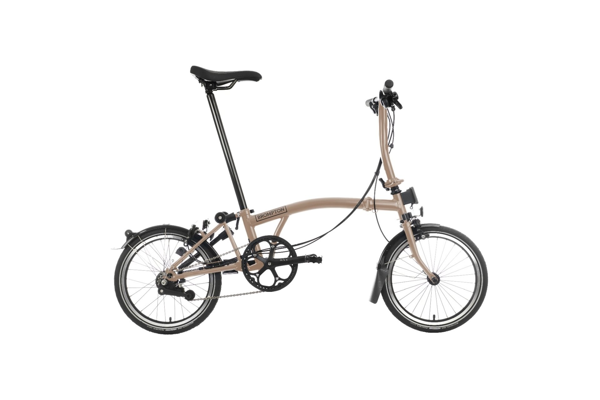 Brompton C Line Explore - Black Edition - 16 Zoll - Faltrahmen - 2024