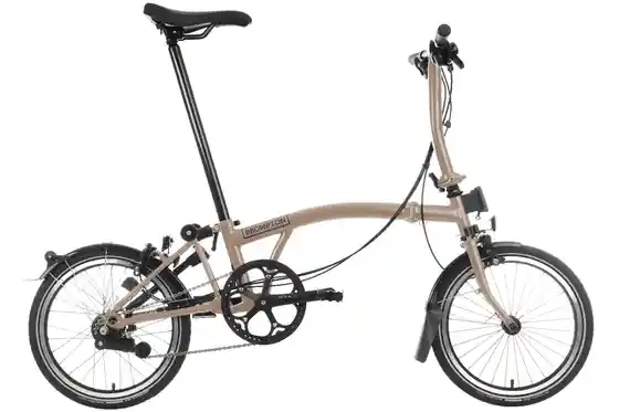 Brompton - Faltrad-Klapprad - Brompton C Line Explore - Black Edition - 16 Zoll - Faltrahmen