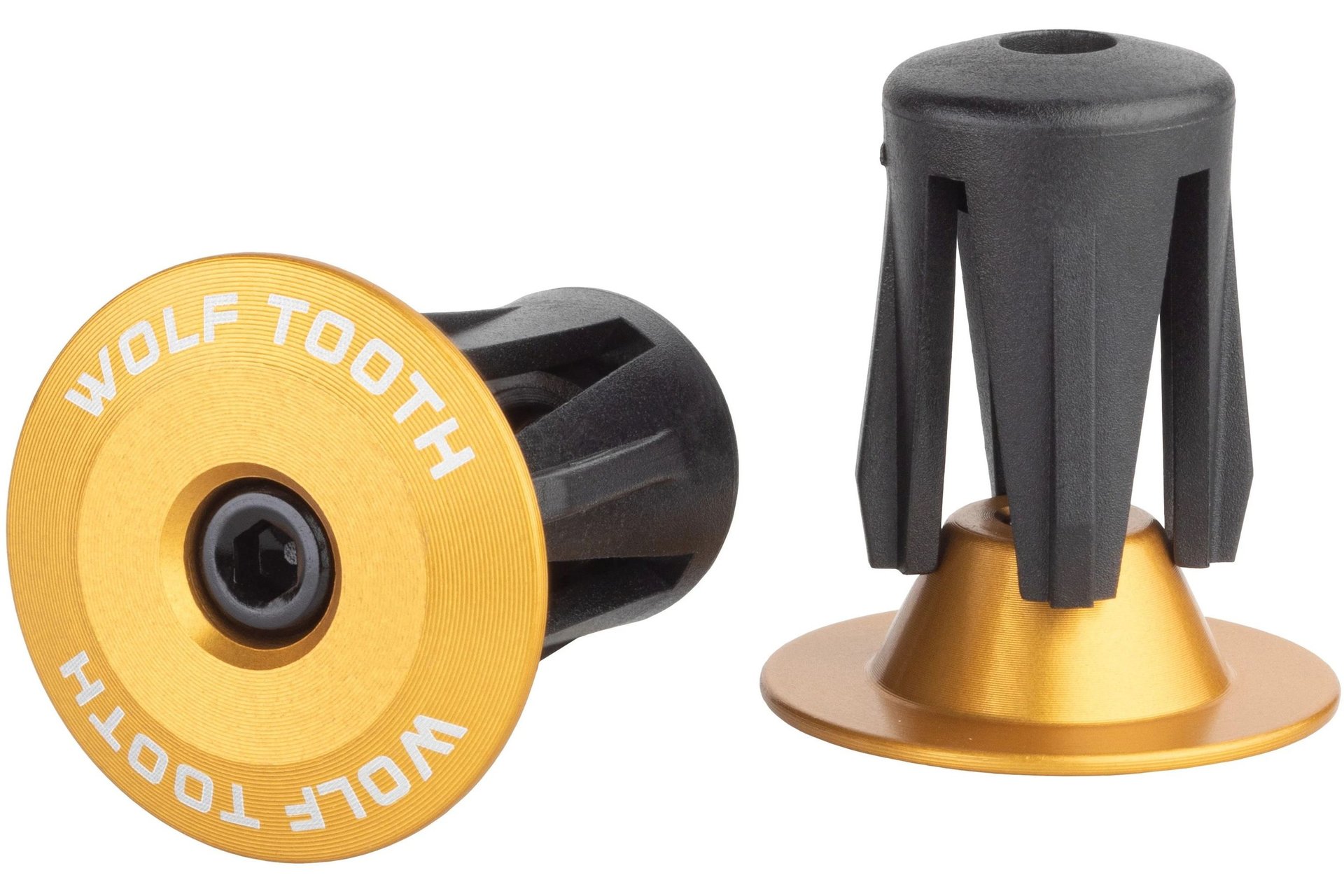 Wolftooth Aluminium Lenkerendkappen, geschraubt