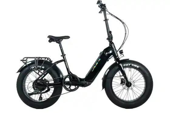 Schwarz - E-Bike-Pedelec - Leaderfox Cody - 576 Wh - 20 Zoll - Faltrahmen