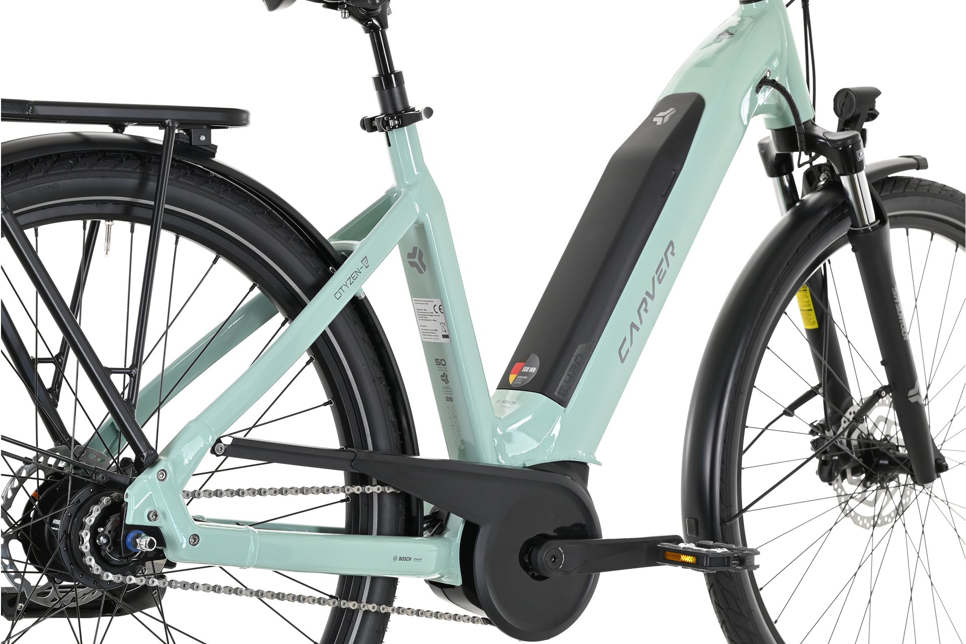 Carver Cityzen E.420 FL - 500 Wh - 28 Zoll - Tiefeinsteiger - 2025