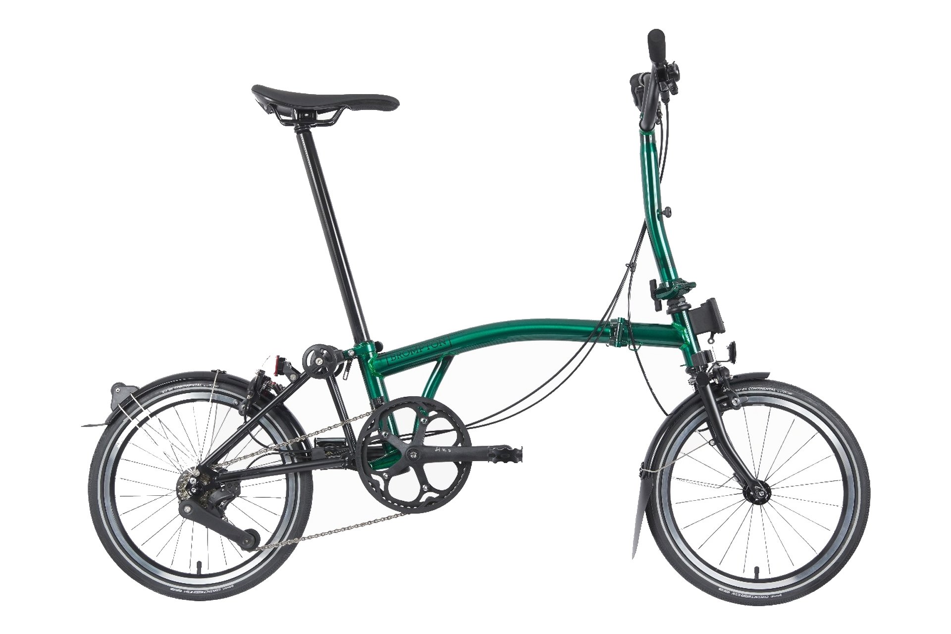 Brompton P-Line Urban - 16 Zoll - Faltrahmen