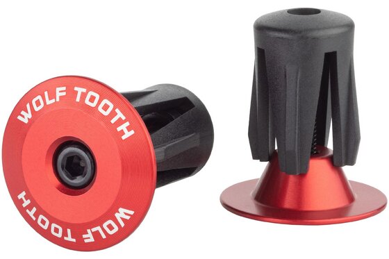 Barends - Wolftooth Aluminium Lenkerendkappen, geschraubt
