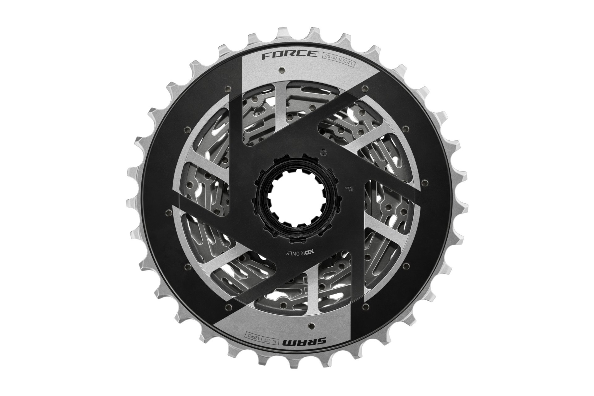 SRAM Kassette XG-1270 E1 X-Range 10-33T, 12-fach