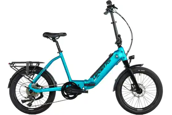 Schwarz - E-Bike-Pedelec - Leaderfox Urby - 576 Wh - 20 Zoll - Faltrahmen - 2026