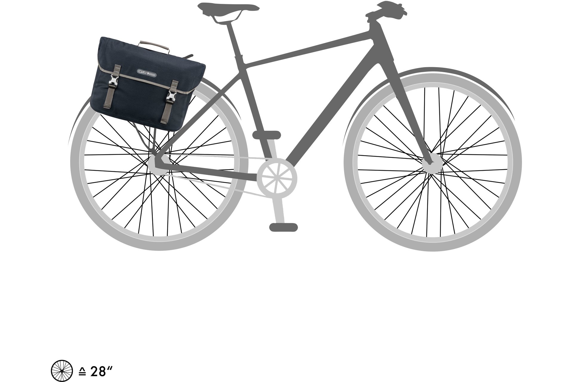 Ortlieb Commuter-Bag Urban QL2.1 - Einzeltasche