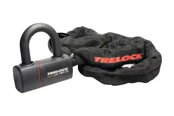 Bügelschlösser - Trelock LC 680 110/10 Kette mit Schloss