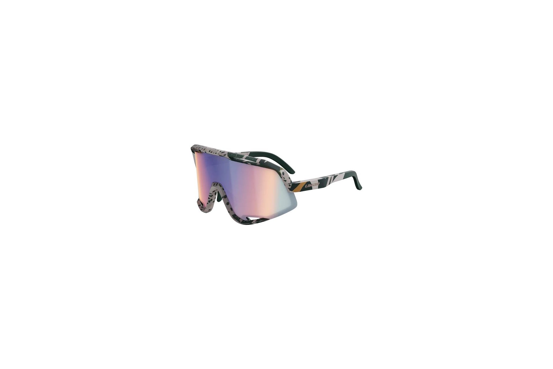 Limar Kosmos Jungle Matt Gray Green - Silver Mirror Lens