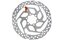 Shimano Bremsscheibe SM-RT26 6-Loch