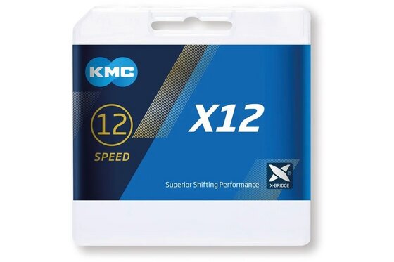 Ketten - KMC Kette X12 Ti-N Gold 12-fach, 126 Glieder