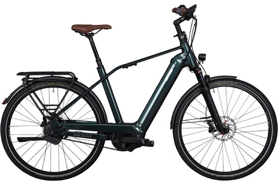 Angebote Fahrräder - Kettler Quadriga Pro Belt Automatic - 750 Wh - 28 Zoll - Diamant - Aktion