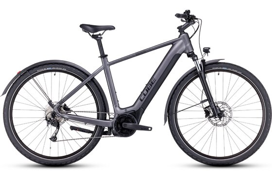 Herren - E-Bike Sale - Cube Nuride Hybrid Performance 500 Allroad - 500 Wh - 28 Zoll - Diamant
