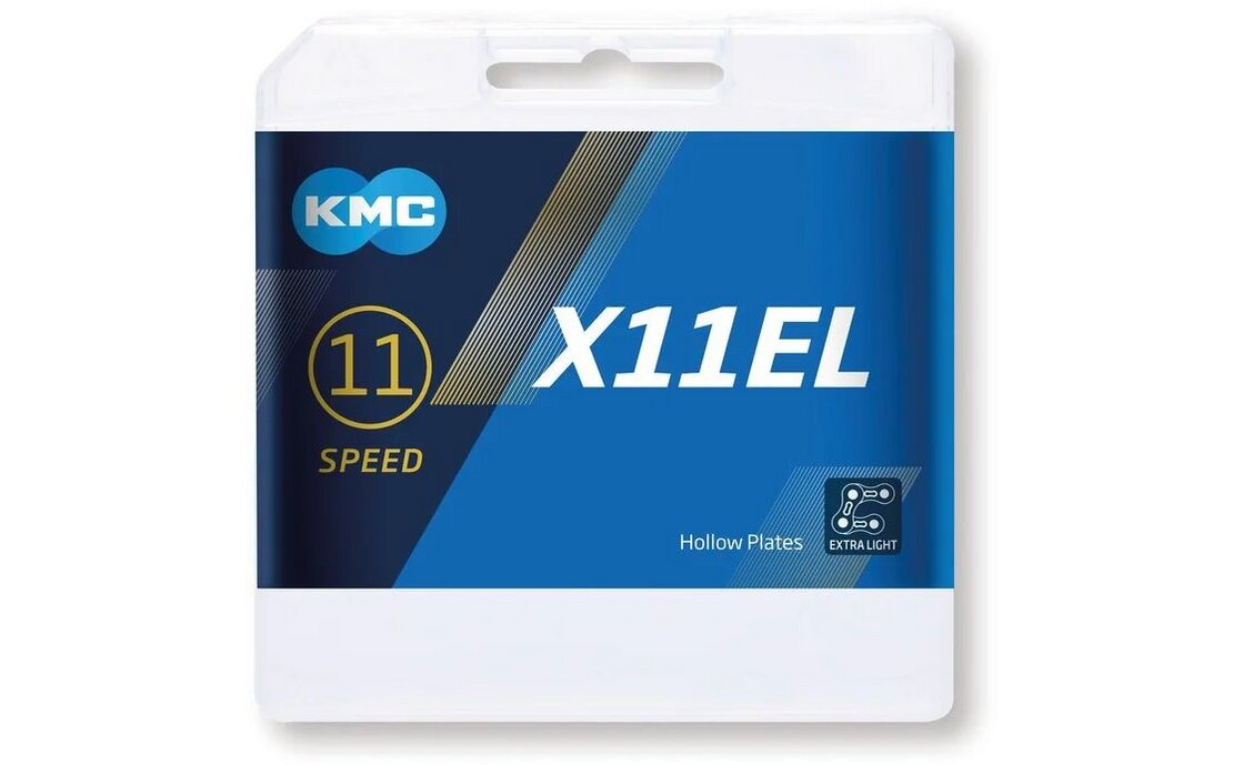 KMC Kette X11EL Ti-N Gold 11-fach, 118 Glieder
