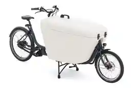 Babboe Curve - Babboe Pro Bike-E Midmotor (weiß) - 500 Wh - 26 Zoll - Long John