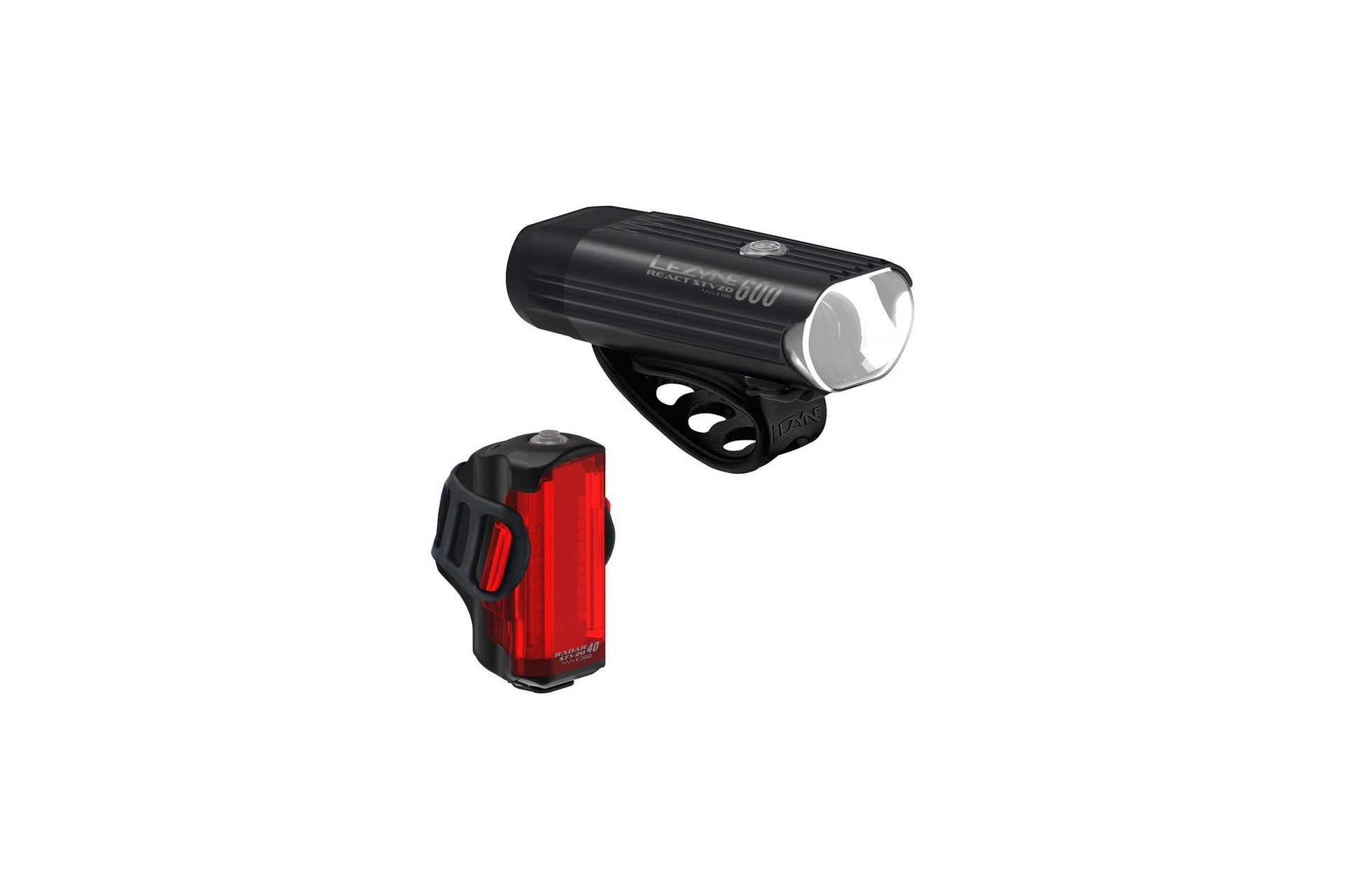 Lezyne Radar React System Akku Leuchten-Set StVZO