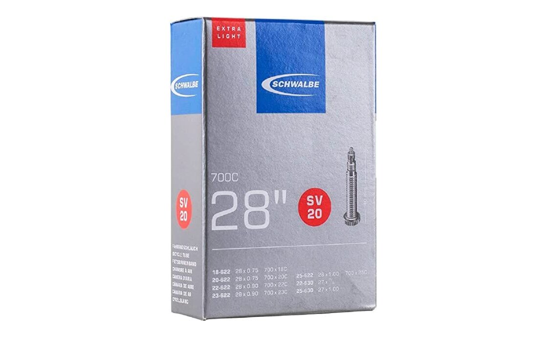Schwalbe SV20 Extra Light Schlauch 28 Zoll - 40 mm