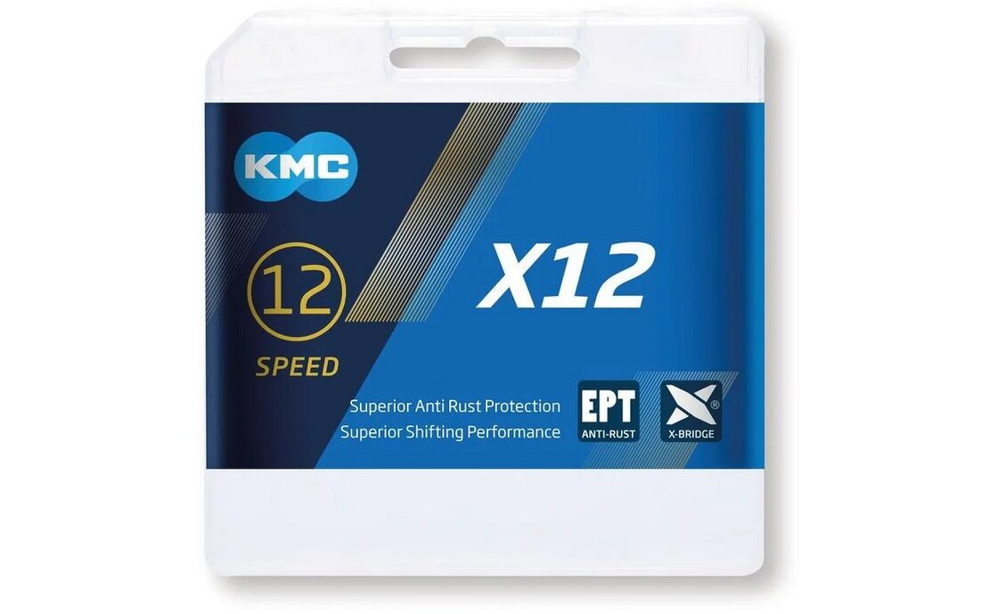 KMC Kette X12 EPT 12-fach, 126 Glieder