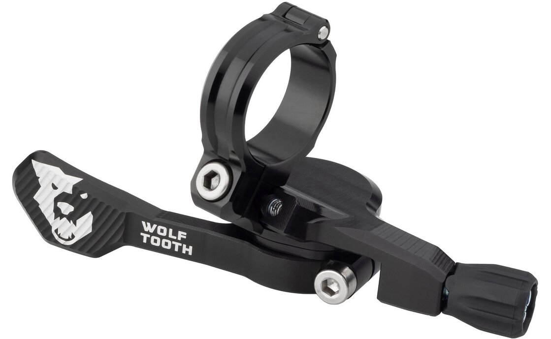 Wolftooth ReMote Pro Hebel für Vario Sattelstützen, Schelle