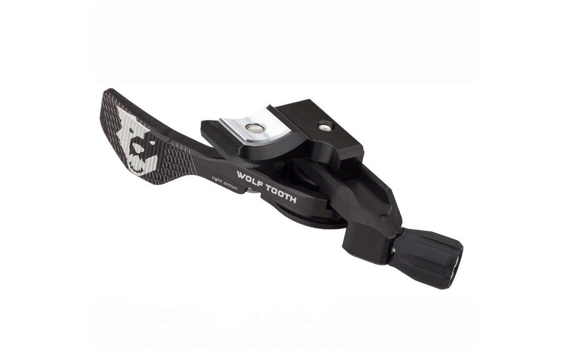Wolftooth ReMote Pro Hebel für Vario Sattelstützen, Schelle