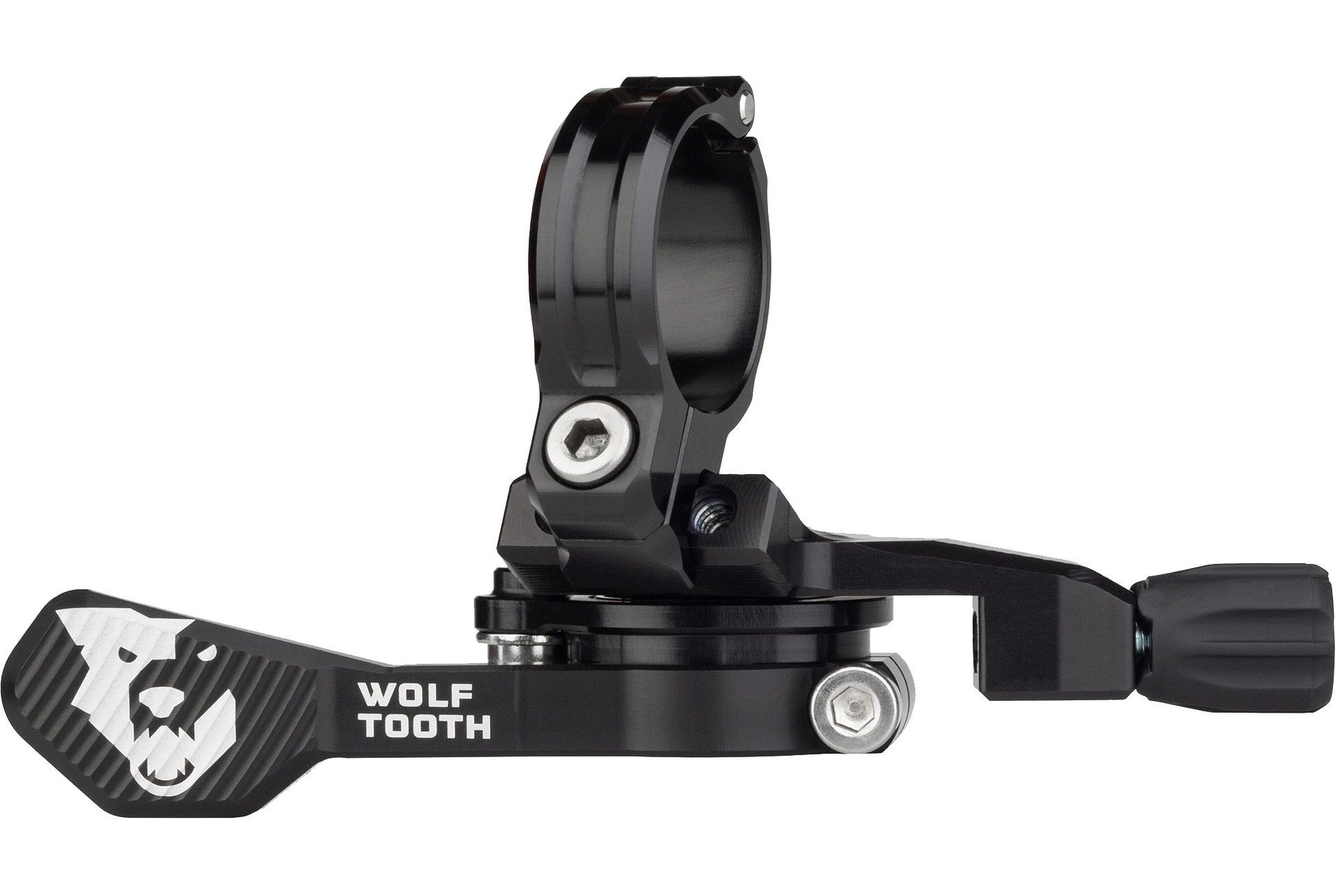 Wolftooth ReMote Pro Hebel für Vario Sattelstützen, Schelle