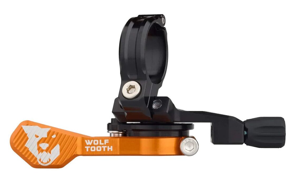 Wolftooth ReMote Pro Hebel für Vario Sattelstützen, Schelle