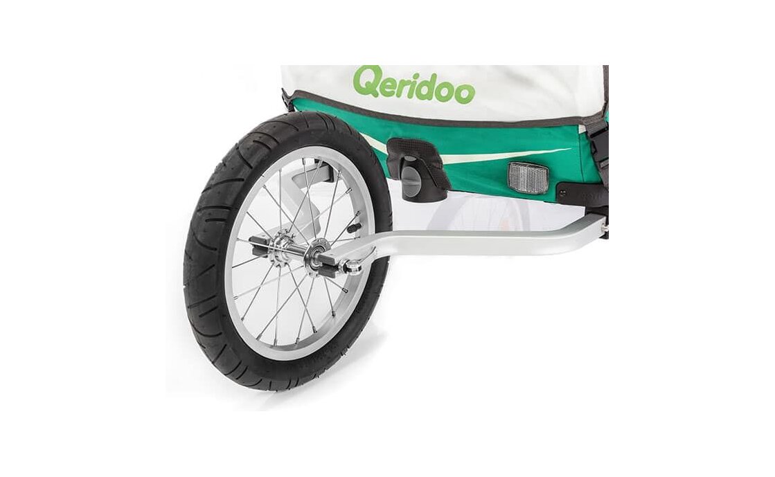 Qeridoo 14" Joggerrad mit Gabelsystem für Zweisitzer 2017 / 2018