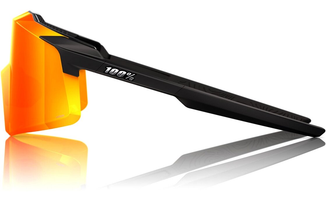 100 Percent Aerocraft Soft Tact Black - HiPER Multilayer Mirror Lens