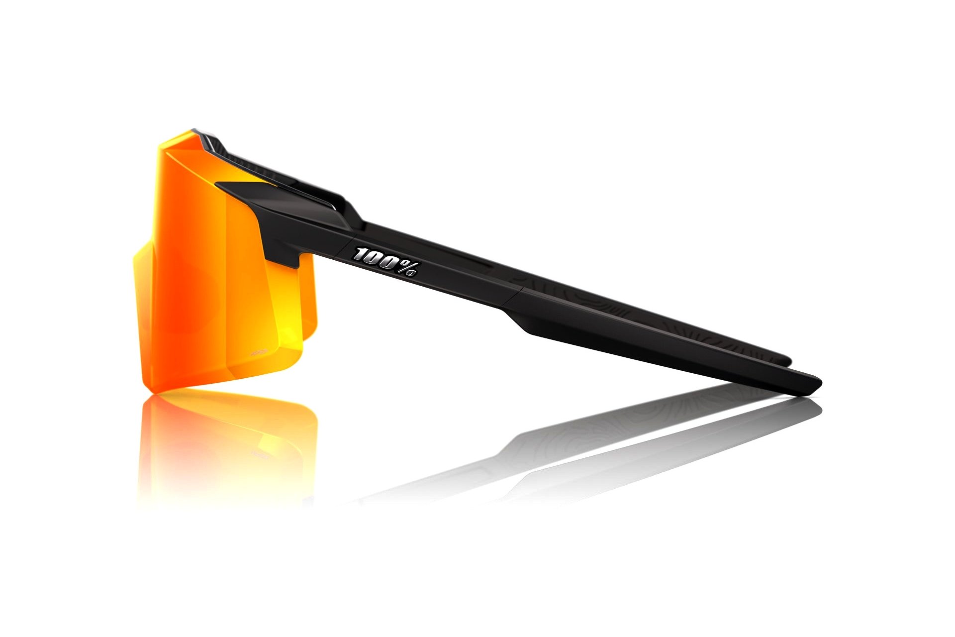 100 Percent Aerocraft Soft Tact Black - HiPER Multilayer Mirror Lens