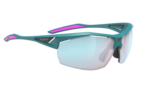 Rudy Project - Fahrradbrillen - Rudy Project Sydus Teal Matte - Multilaser Osmium