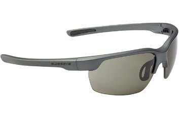 Fahrradbrillen - Swiss Eye Wire anthracite matt metal, black / smoke FM Lens