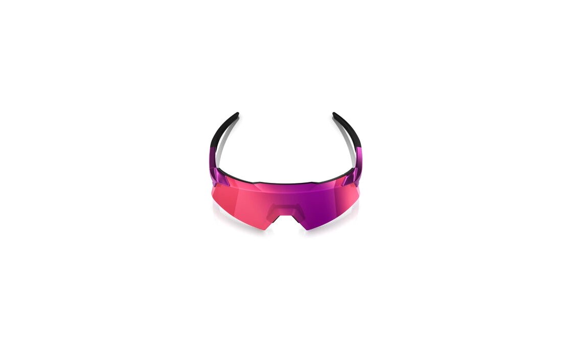 100 Percent Aerocraft Gloss Purple Chrome / Multilayer Mirror Lens