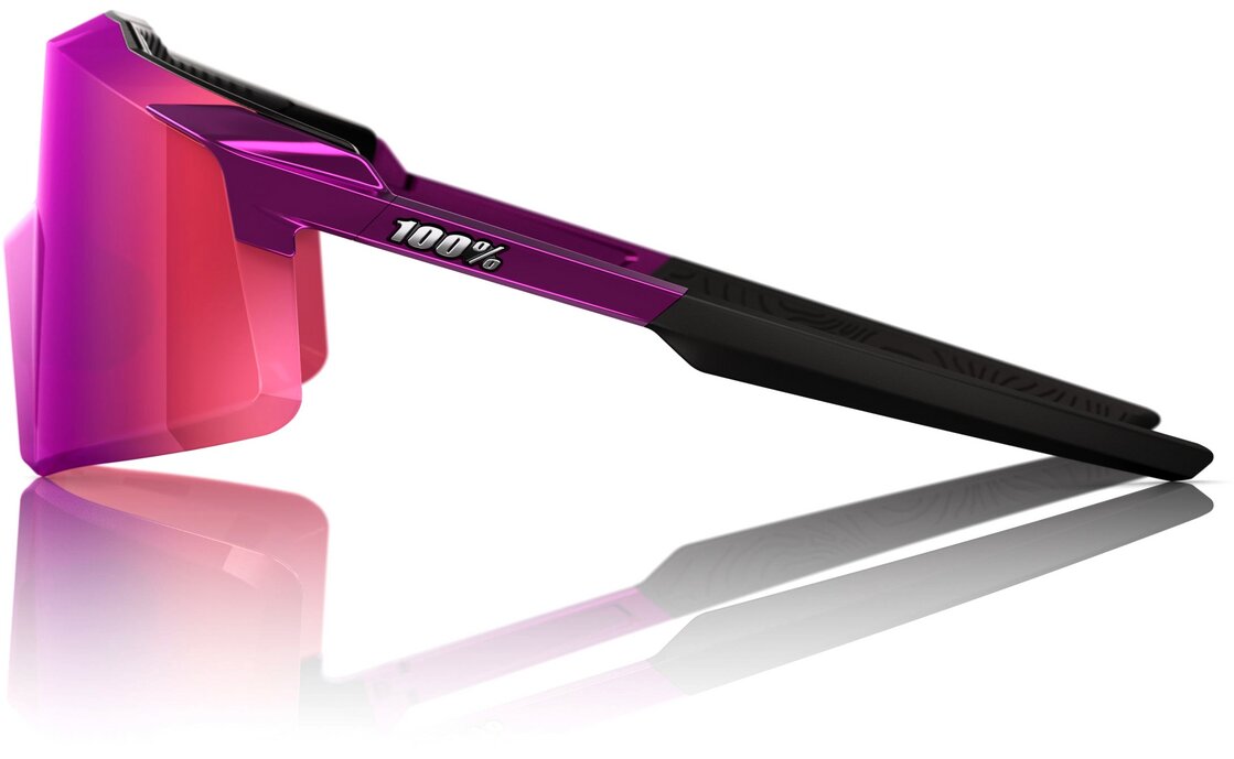 100 Percent Aerocraft Gloss Purple Chrome / Multilayer Mirror Lens