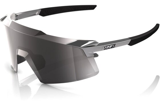 100 Percent - Fahrradbrillen - 100 Percent Aerocraft Gloss Chrome / HiPER Chrome Lens
