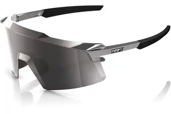 100 Percent - Fahrradbrillen - 100 Percent Aerocraft Gloss Chrome / HiPER Chrome Lens