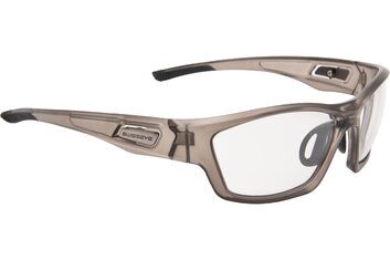 Fahrradbrillen - Swiss Eye Trail crystal grey matt / photochromic clear-smoke Lens