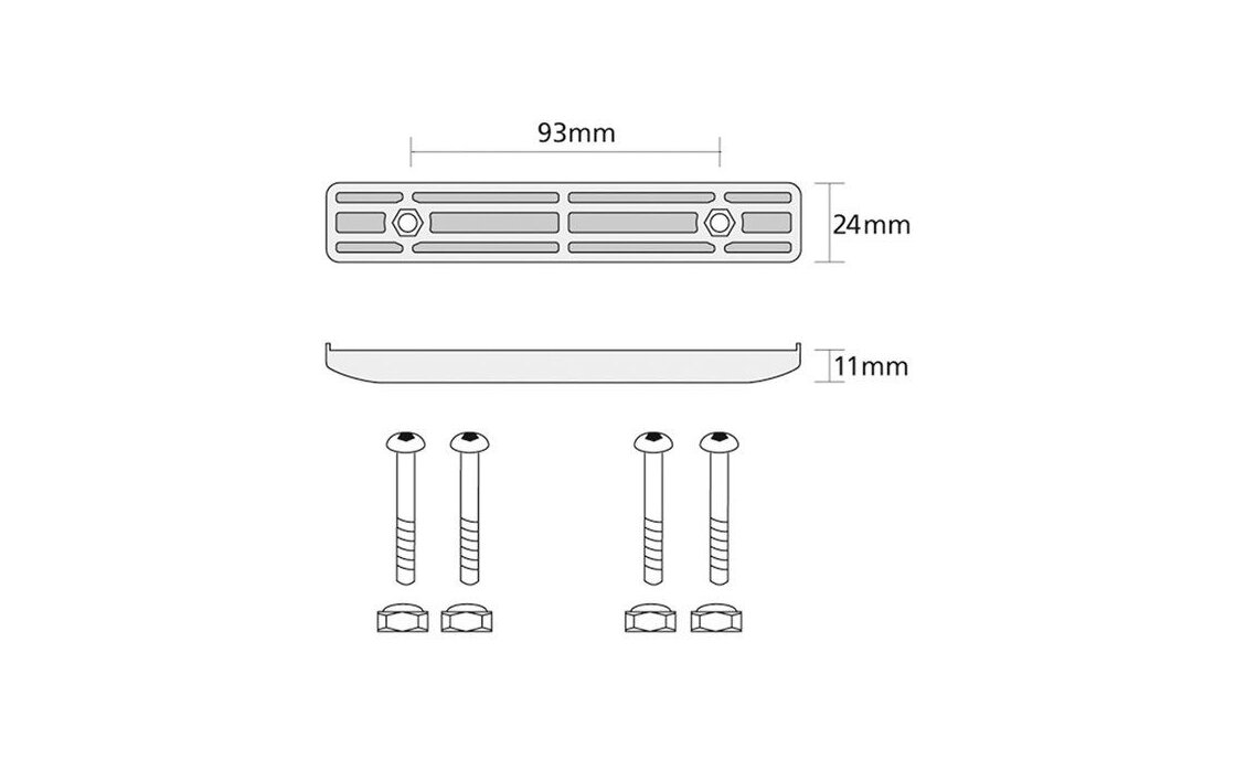 KLICKfix by Rixen&Kaul Doggy Basket Plus Fix