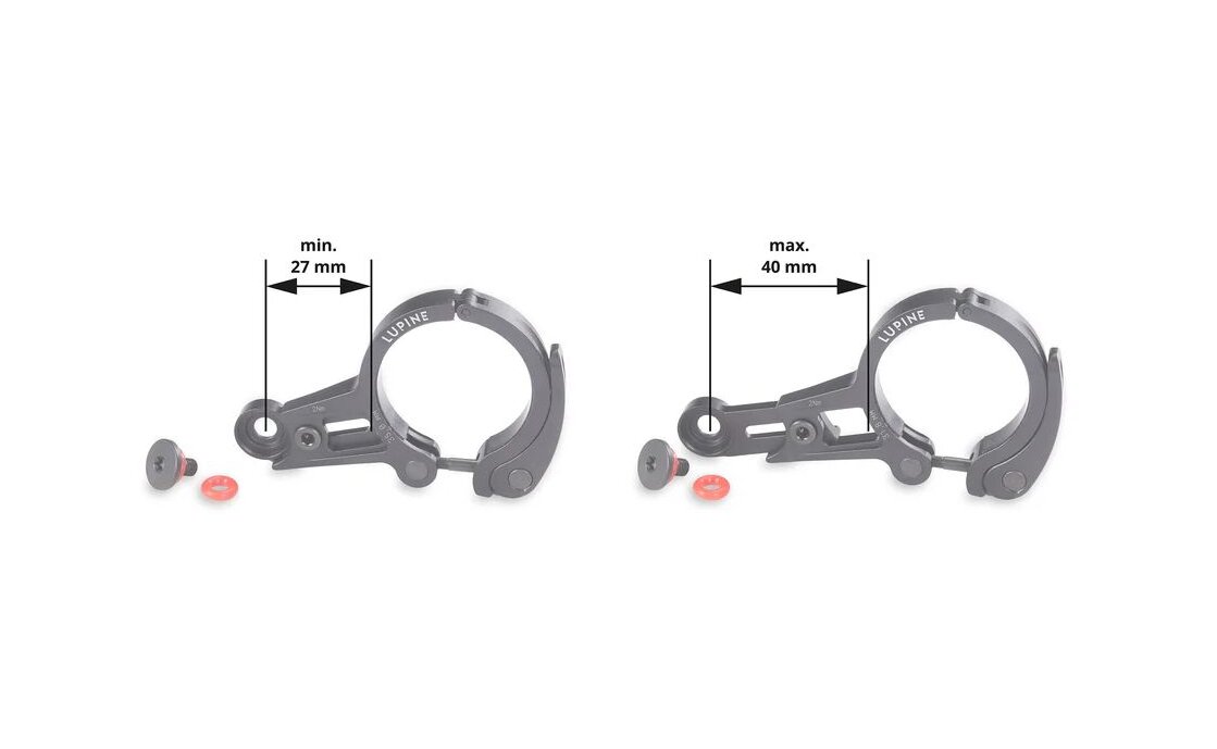 Lupine Flexmount Schnellspanner 31.8mm
