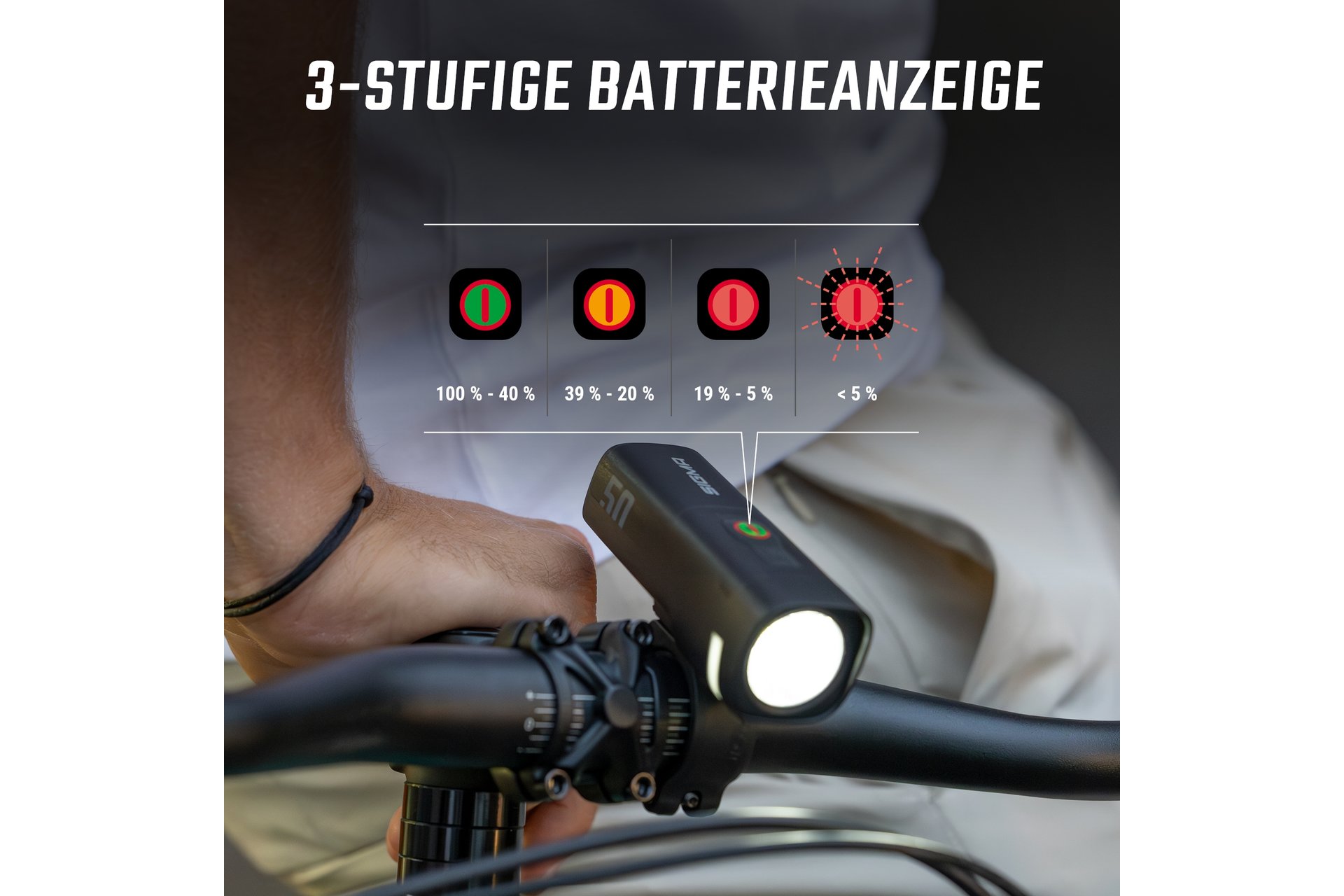 Sigma Aura 50 Frontlicht - StVZO