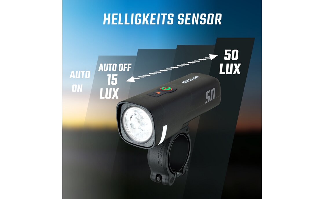 Sigma Aura 50 Frontlicht - StVZO