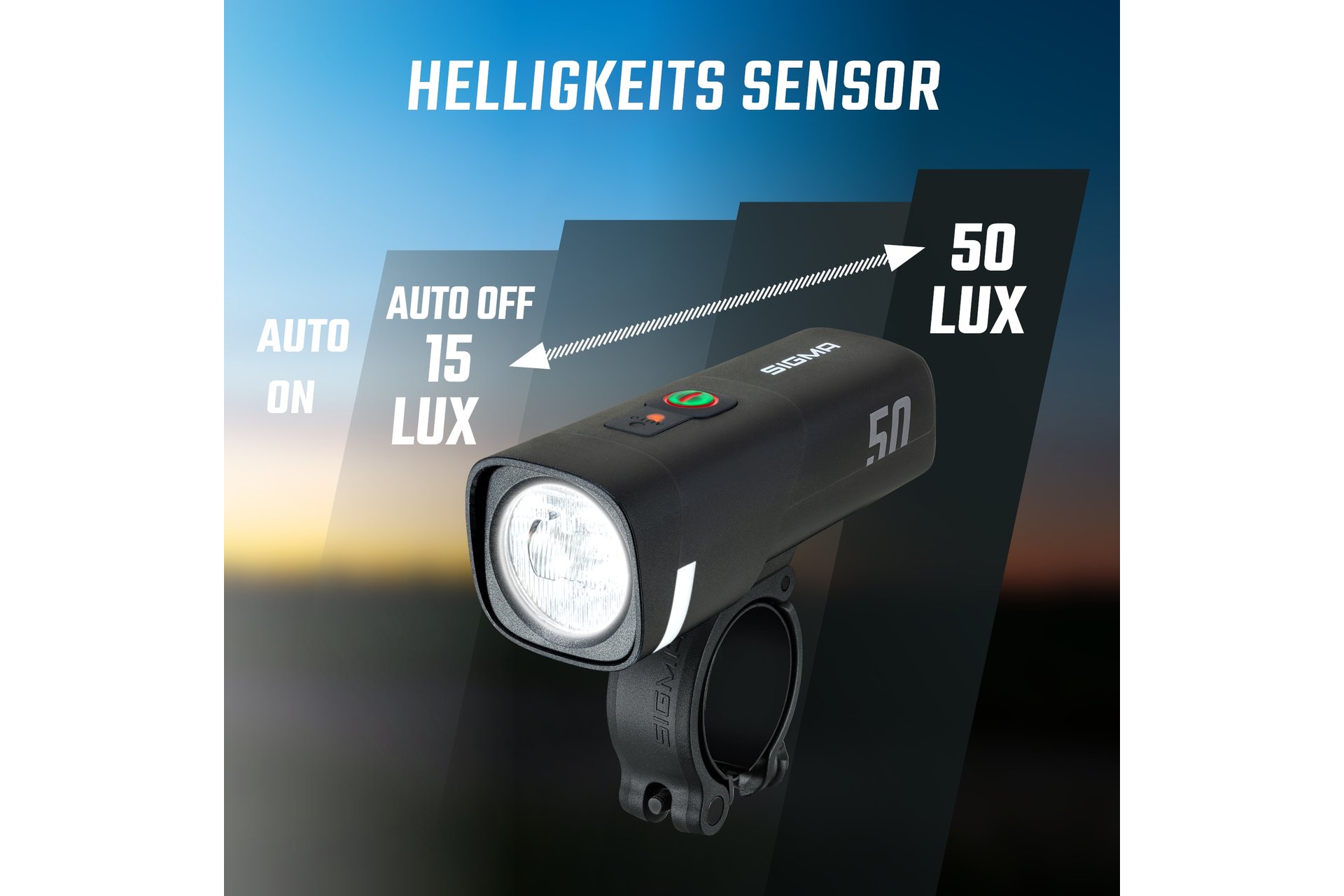 Sigma Aura 50 Frontlicht - StVZO