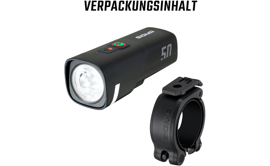 Sigma Aura 50 Frontlicht - StVZO