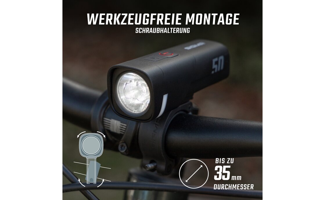 Sigma Aura 50 Frontlicht - StVZO