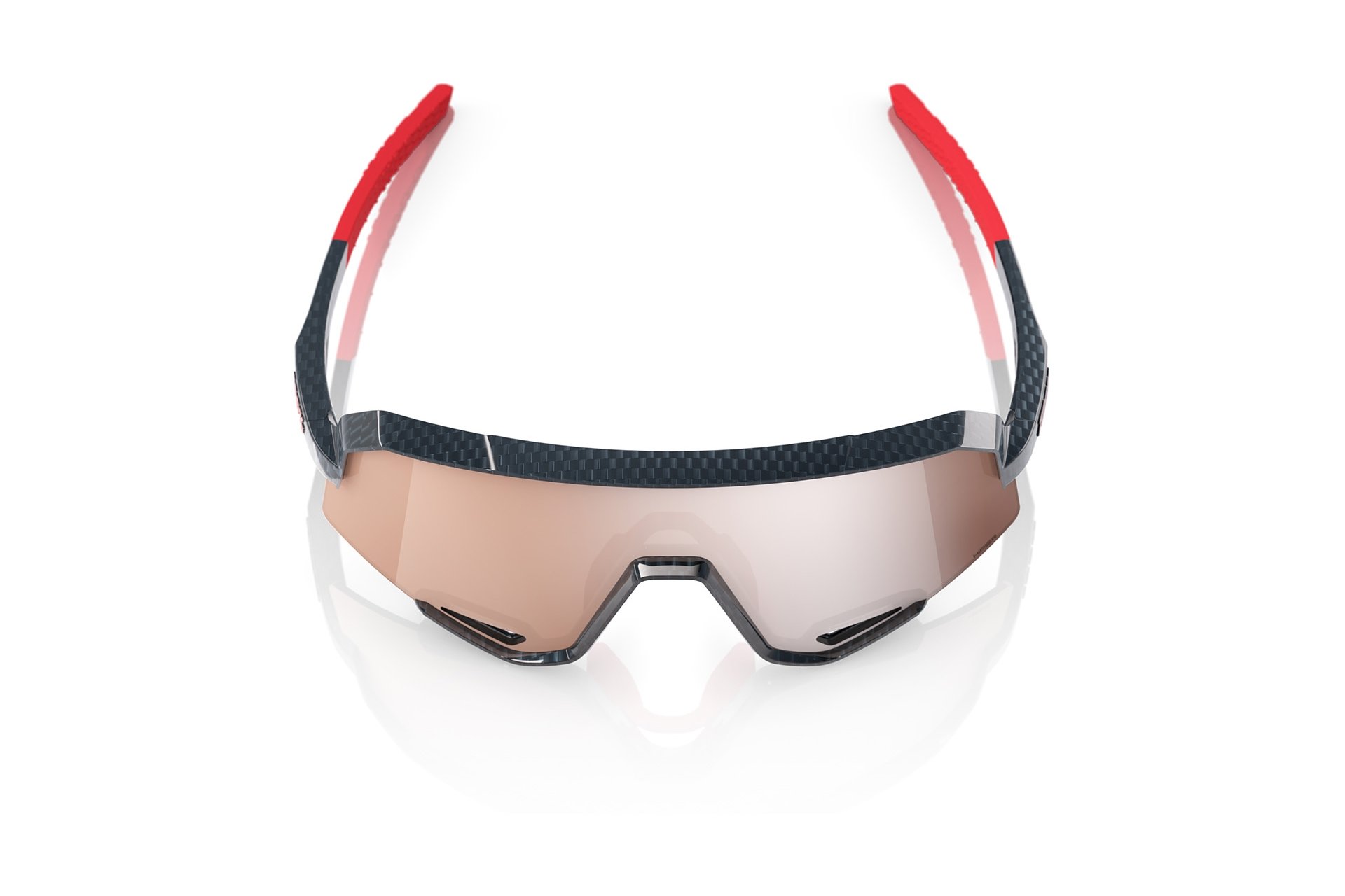 100 Percent Slendale Gloss Carbon Fiber / HiPER Multilayer Mirror Lens